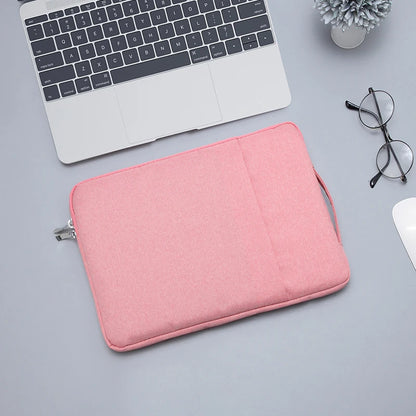 Denim Laptop Sleeve Bag 12"-15.6" — MacBook Air M1 M2, Lenovo, Dell, HP, Huawei, Xiaomi