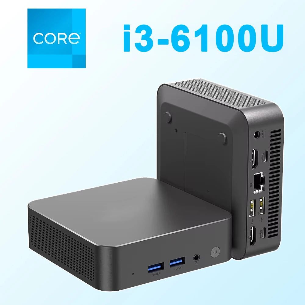 Mini PC Windows 11 – Intel Core i9-8950HK / i3-6100U, 16GB DDR4, Up to 2TB SSD