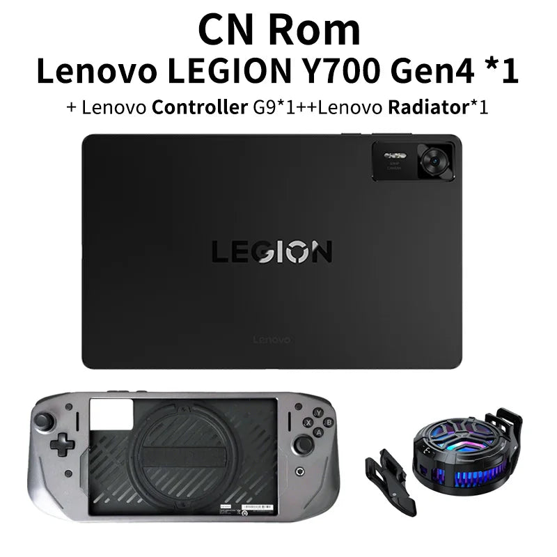 Lenovo Legion Y700 4th Gen 2025 – 8.8" 165Hz, Snapdragon 8 Elite, 68W, 7600mAh