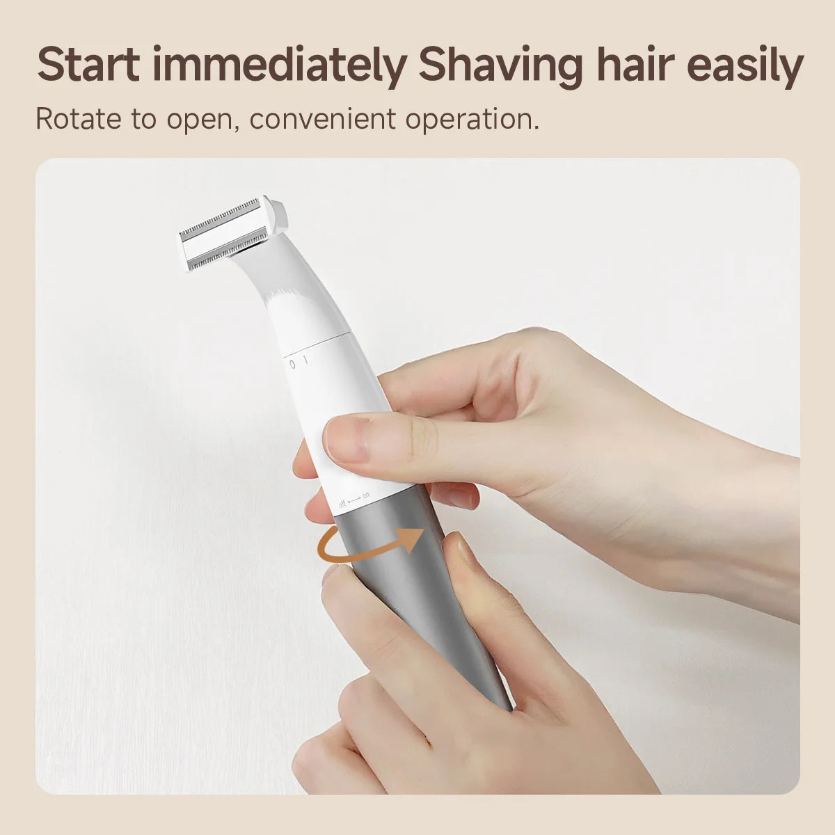 DOCO LAB 4-in-1 Electric Epilator & Hair Removal Trimmer – Cordless, Painless, Body & Bikini, Gift for Men & Women
