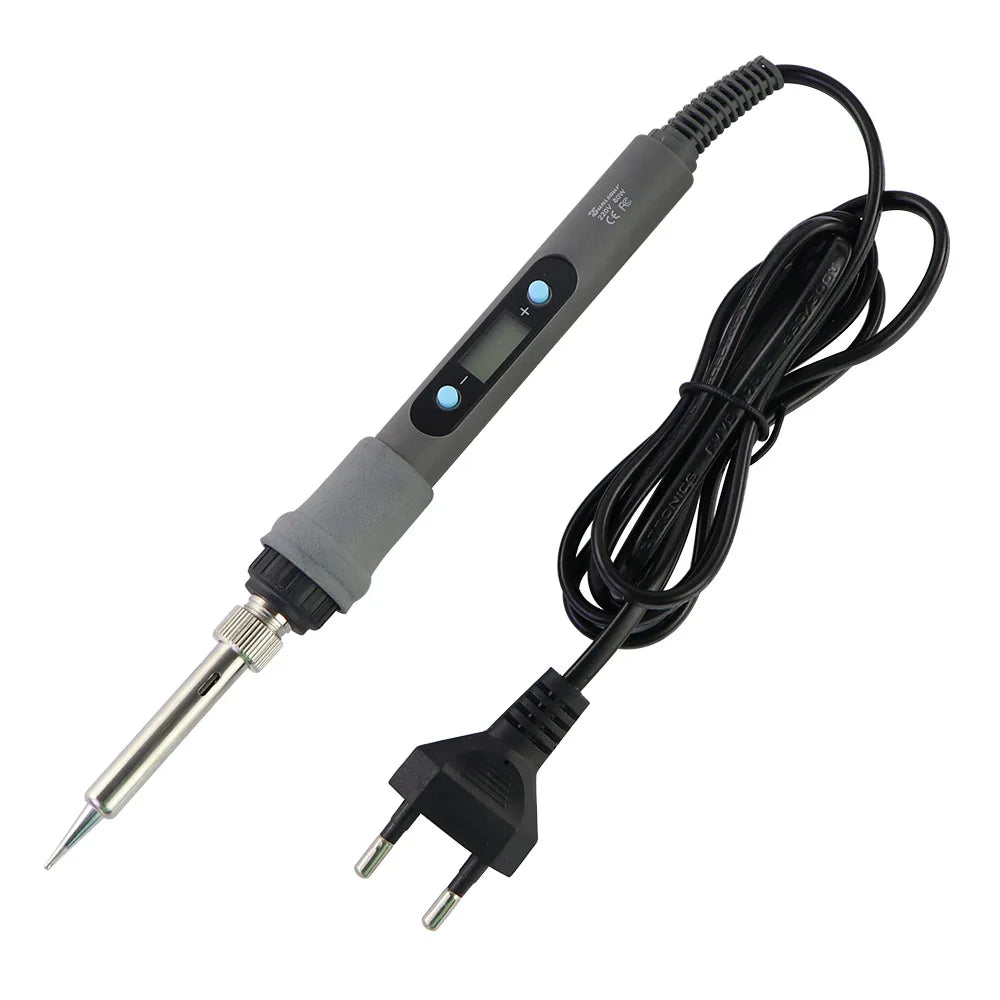 60W / 80W Adjustable Temperature Electric Soldering Iron – Digital Display