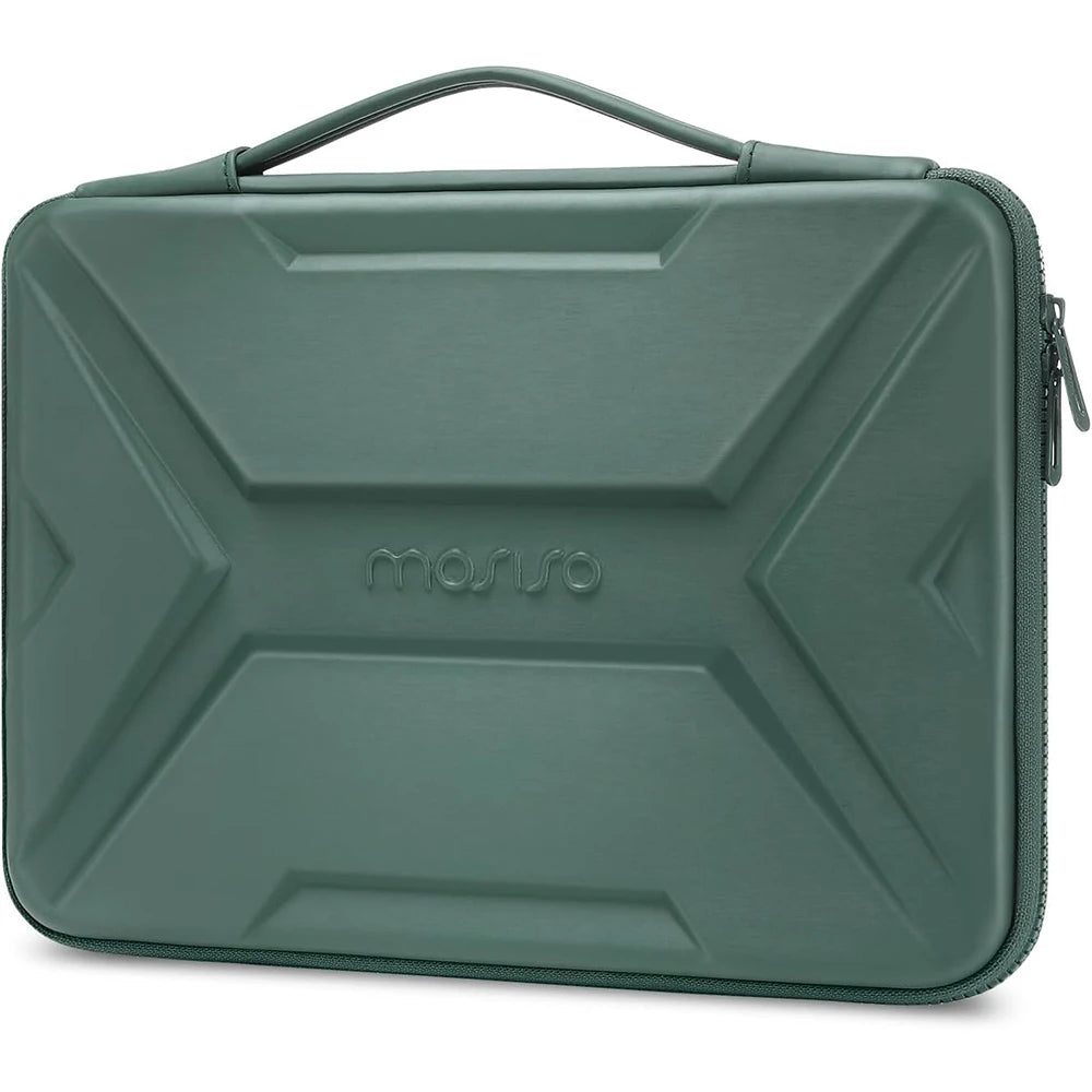 MOSISO Laptop Sleeve 15"/16" – Waterproof Hard Shell Shoulder Bag for MacBook Pro, HP, Dell