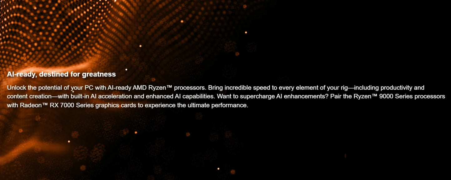 AMD Ryzen 7 9800X3D – 8C/16T, 5.2GHz, 96MB 3D V-Cache, AM5, 120W