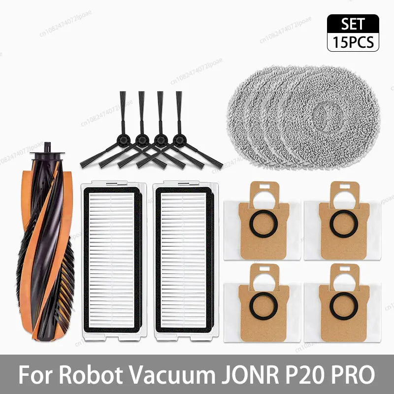 JONR P20 PRO / T5 Pro Robot Vacuum Spare Parts | Brush / Filter / Mop / Dustbag