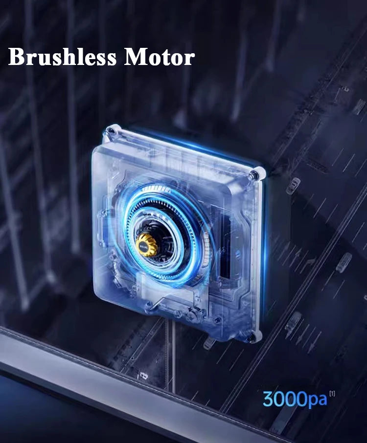 Robot Window Cleaner with Water Sprayer & Remote Control – Smart High Suction for Windows & Walls