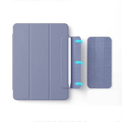 EGYAL Magnetic Smart Cover for iPad Pro 11/13, Air 11/13, iPad Pro 12.9 – Leather Folio Case
