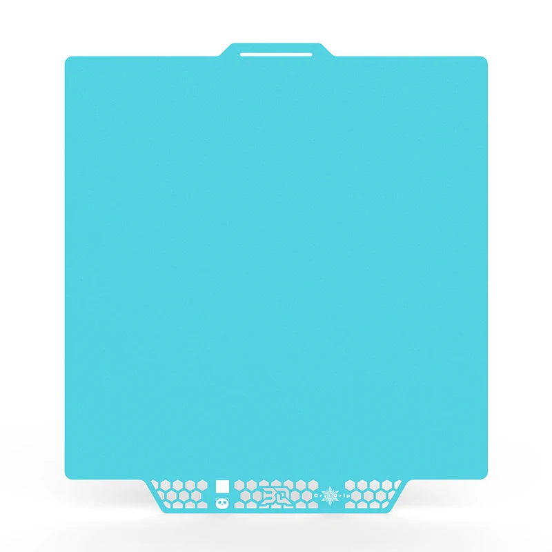BIQU Panda CryoGrip Build Plate 256x256mm – Spring Steel, Textured, for Bambu Lab P1 & X1
