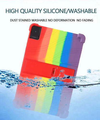 TCL Tab 10L Gen 4 Case | Shockproof Silicone Cover | 10.1" | Kids Friendly | 9 Colors