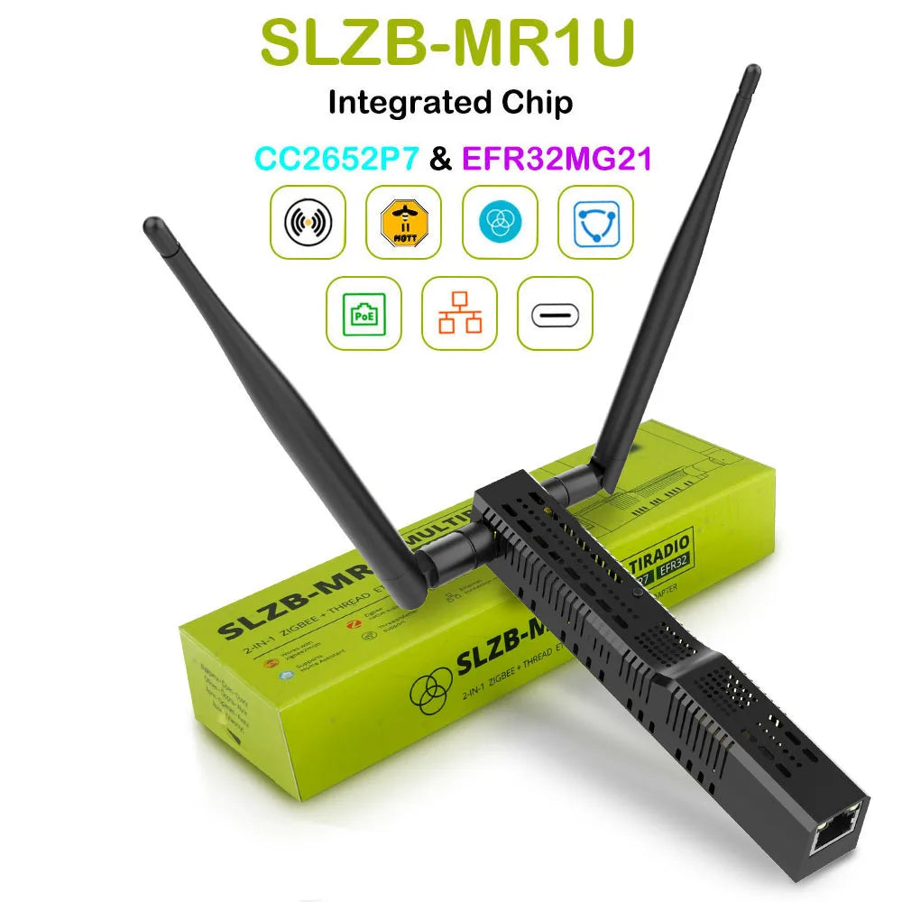 SMLIGHT SLZB-06 Zigbee 3.0 Gateway – Ethernet, USB & WiFi with PoE
