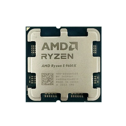 AMD Ryzen 5 9600X AM5 CPU – 6-Core, 5.4GHz Boost, 65W, 4nm