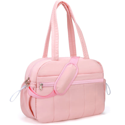 Lightweight Nylon Travel Duffel Bag with Wet Pocket