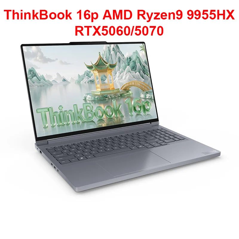 Lenovo ThinkBook 16p 2025 – AMD Ryzen 9 9955HX, RTX 5060/5070, 32GB RAM, 1TB SSD, 16" 2.5K 240Hz