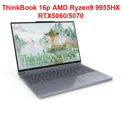 Lenovo ThinkBook 16p 2025 – AMD Ryzen 9 9955HX, RTX 5060/5070, 32GB RAM, 1TB SSD, 16" 2.5K 240Hz