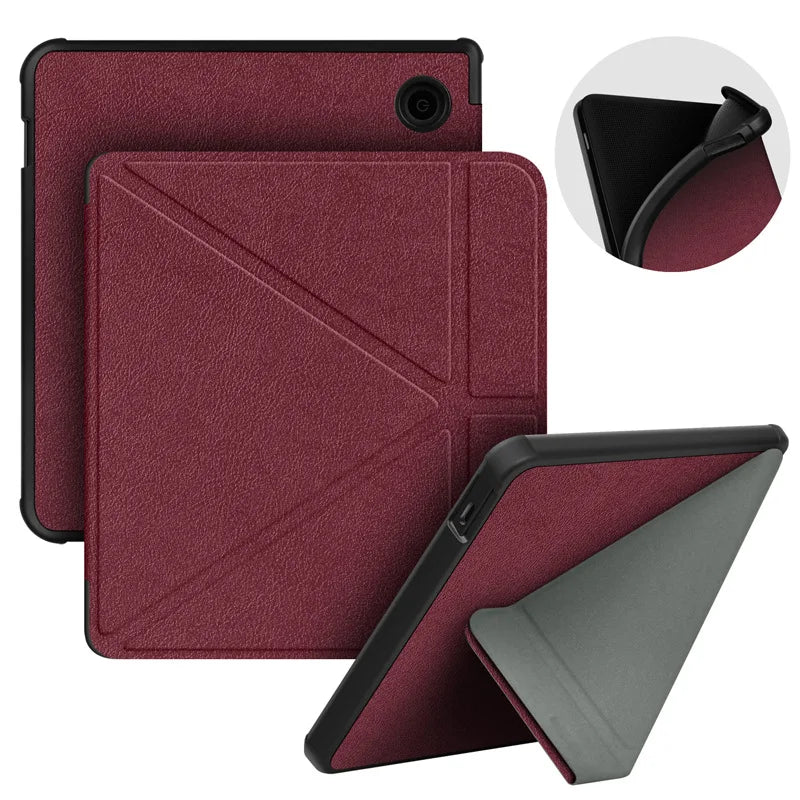 Multi-Folding Stand Smart Case for Kobo Libra Colour 2024 / Libra 2 2021 – 7" eReader