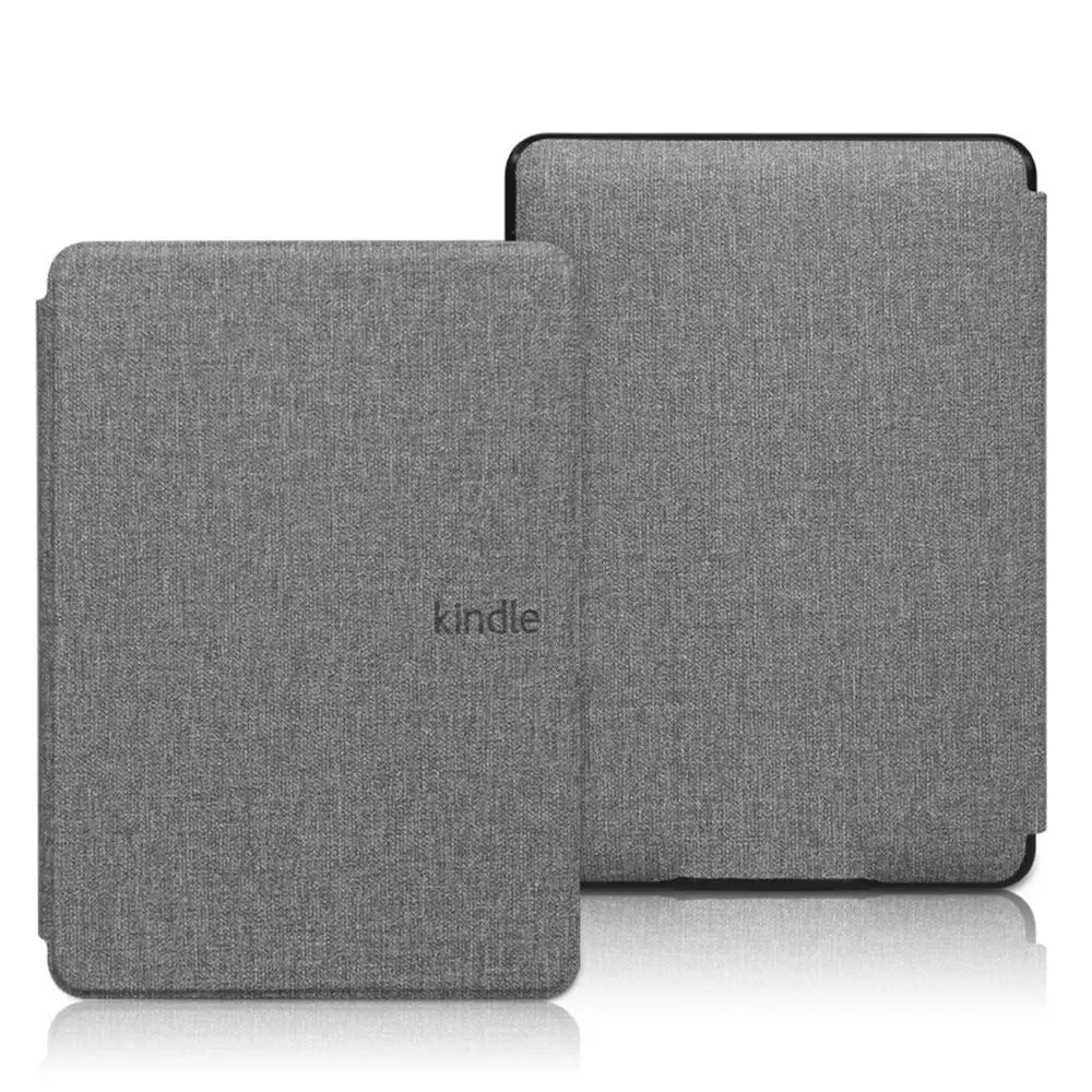 Protective shell cover for Kindle 2022 11th Gen with built-in light, R.E.D. Shopping smart case for e-reader protection.