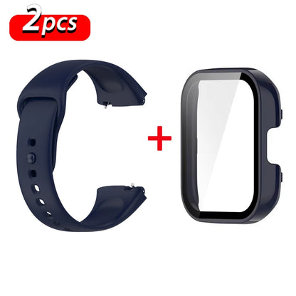 Silicone Strap & Case for Xiaomi Redmi Watch 3 / Active / Lite | Sport Band