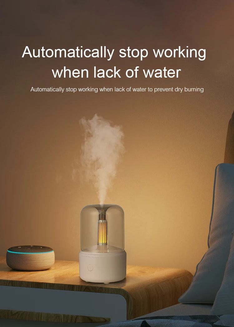 KINSCOTER USB Mini Aroma Diffuser & Ultrasonic Humidifier – 120ml/150ml Bedroom Diffuser