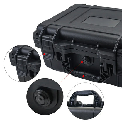 Waterproof Hard Carry Case with Pre-Cut Sponge – Tool & Equipment Organizer