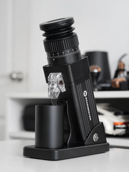 STARSEEKER E55Pro Electric Coffee Grinder – 55MM Titanium Cone Burr, Stepless Adjustment