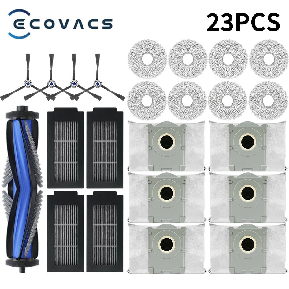 ECOVACS T50 PRO OMNI / T50 OMNI Spare Parts | Brush / Filter / Mop / Dustbag
