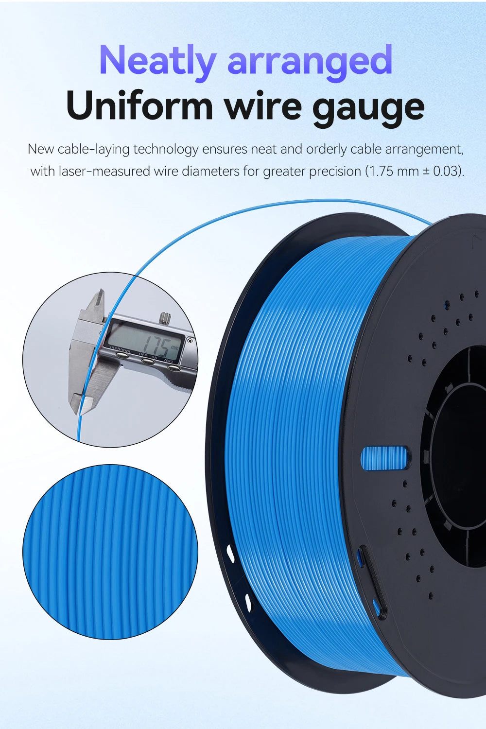 KINGROON 10KG 3D Printer Filament Bundle – PLA & PETG, 1.75mm Mixed Colors