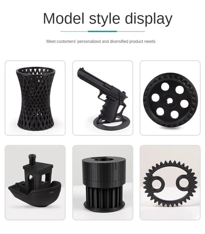 Carbon Fiber PLA Filament 1.75mm – High-Accuracy +/-0.02mm, 1KG / 250G Spool