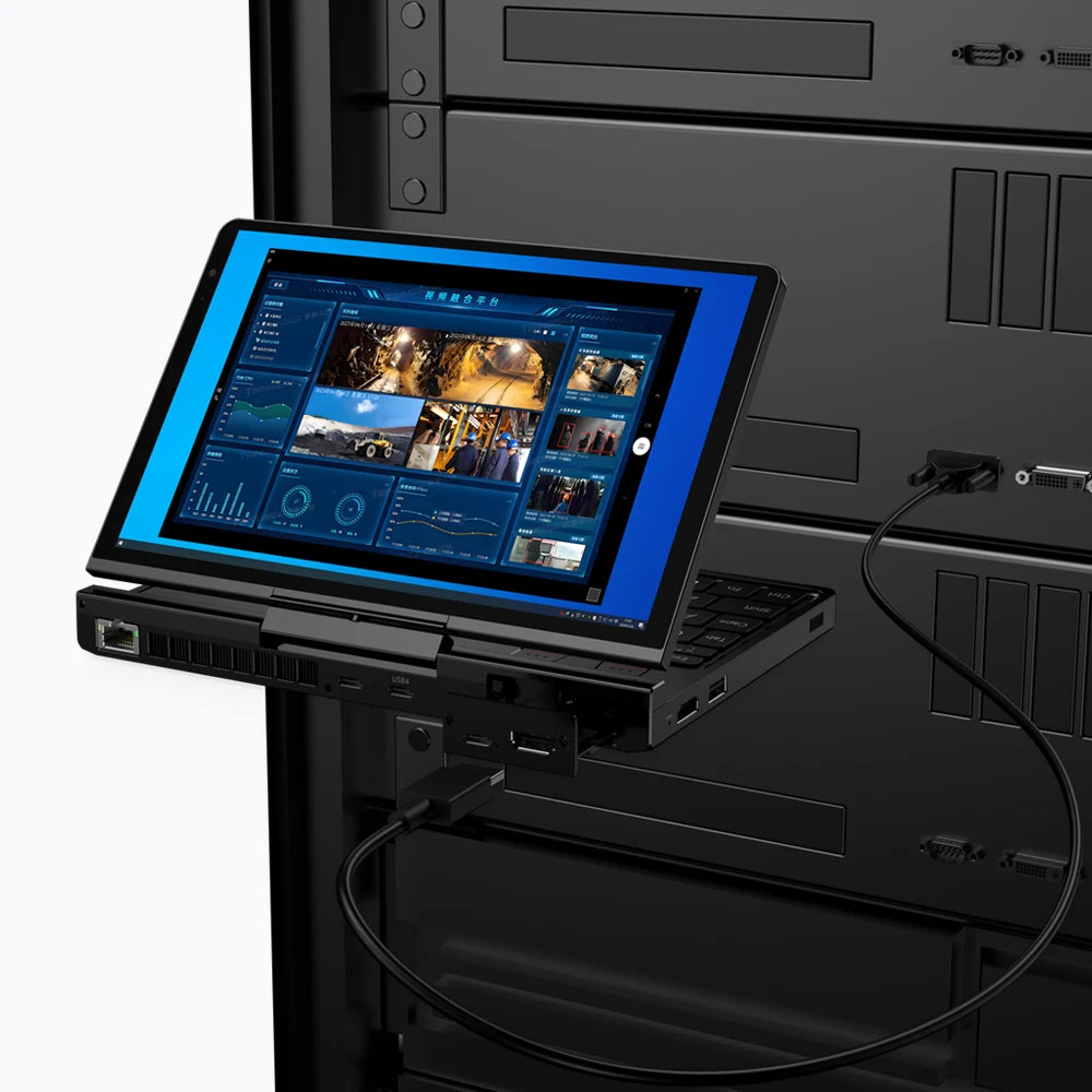 GPD Pocket 4 Handheld Mini Laptop — 8.8" Touch Screen, Portable Gaming & Office PC