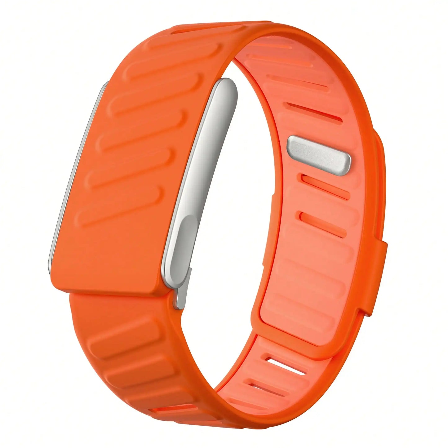 Dual-Colored Silicone Fitness Tracker Strap – Compatible with 5.0 ECG Models
