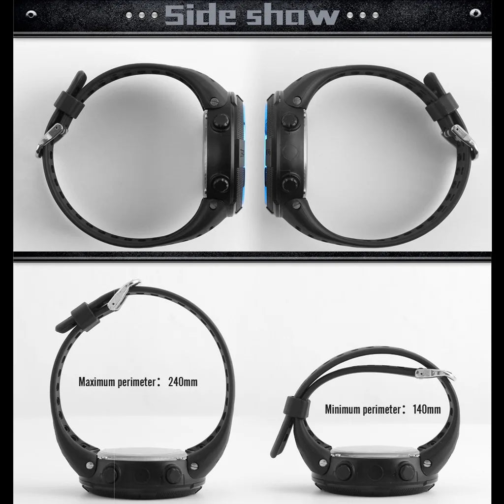 R.E.D. Shopping military LED digital sport watch with luminous display, multifunctional features for men, teens, and kids.