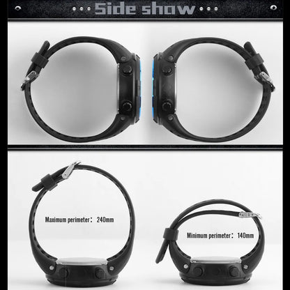 R.E.D. Shopping military LED digital sport watch with luminous display, multifunctional features for men, teens, and kids.
