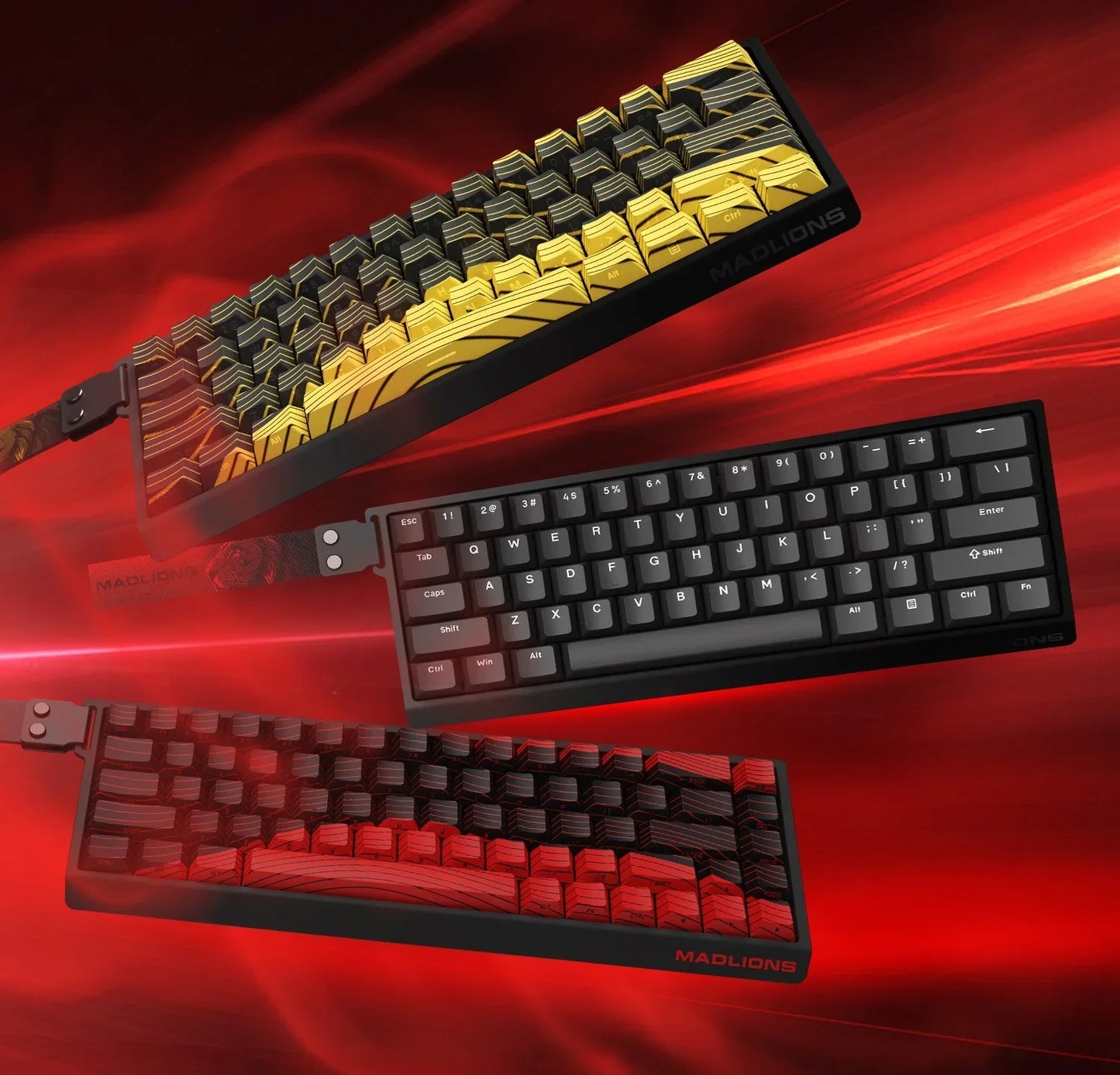 Madlions Mad 60He / Mad 68He Magnetic Switch Mechanical Keyboard – Wired, RGB, Esports