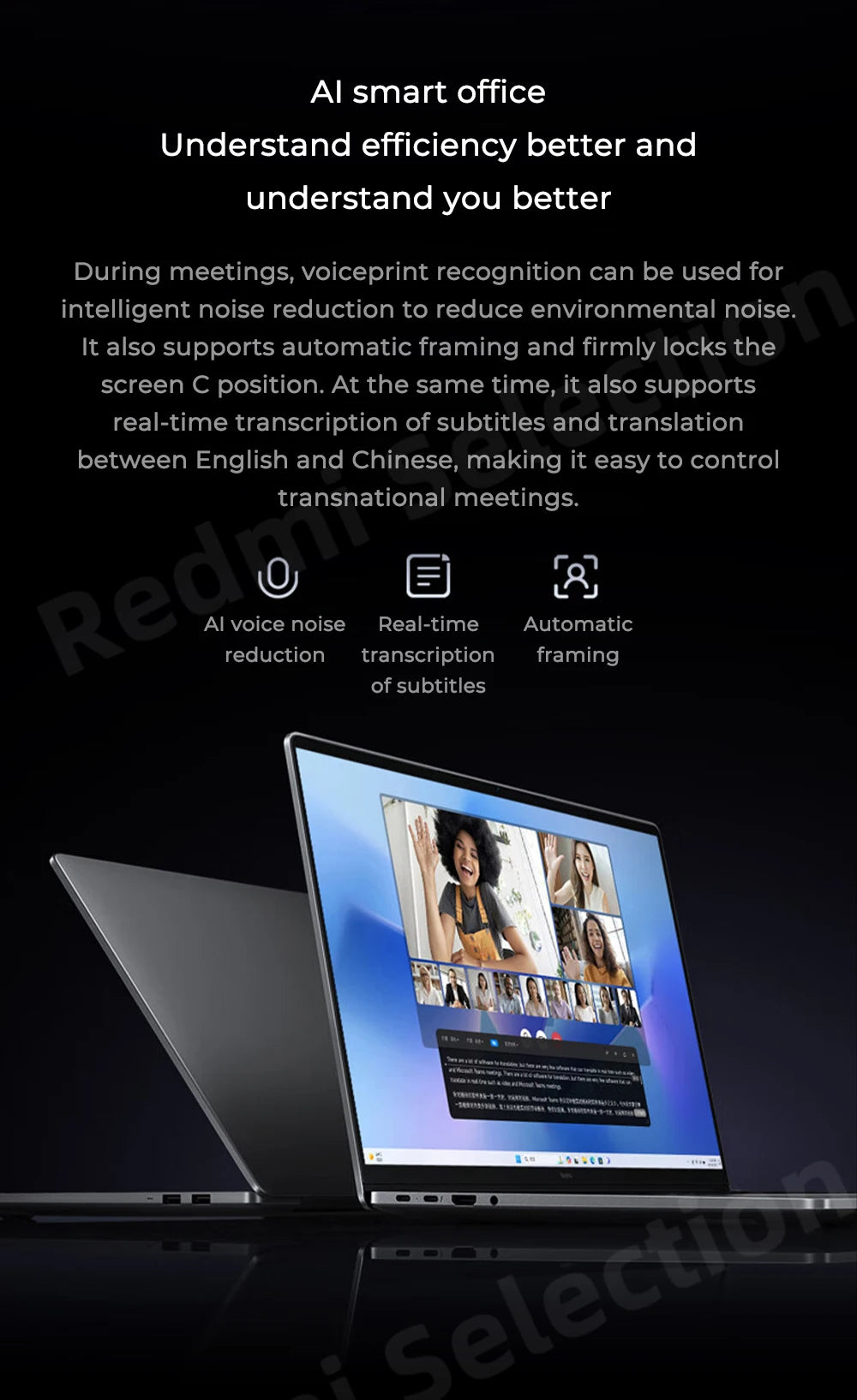 Xiaomi RedmiBook Pro 16 – Intel Core Ultra 5/7, ARC Graphics, 32GB DDR5, 1TB SSD, 3.1K 165Hz