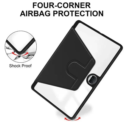 360° Rotating Luxury Flip PU Leather Case for OnePlus Pad Go / OPPO Pad Neo Air 2 11.4"