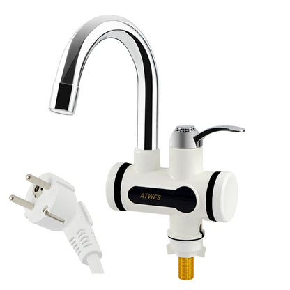 ATWFS Instant Electric Hot Water Faucet – Tankless Kitchen Tap with Digital Display