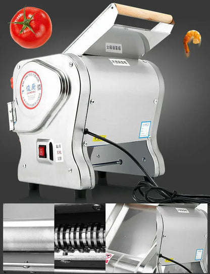 550W Electric Pasta & Noodle Maker Machine – Stainless Steel Dual Knife