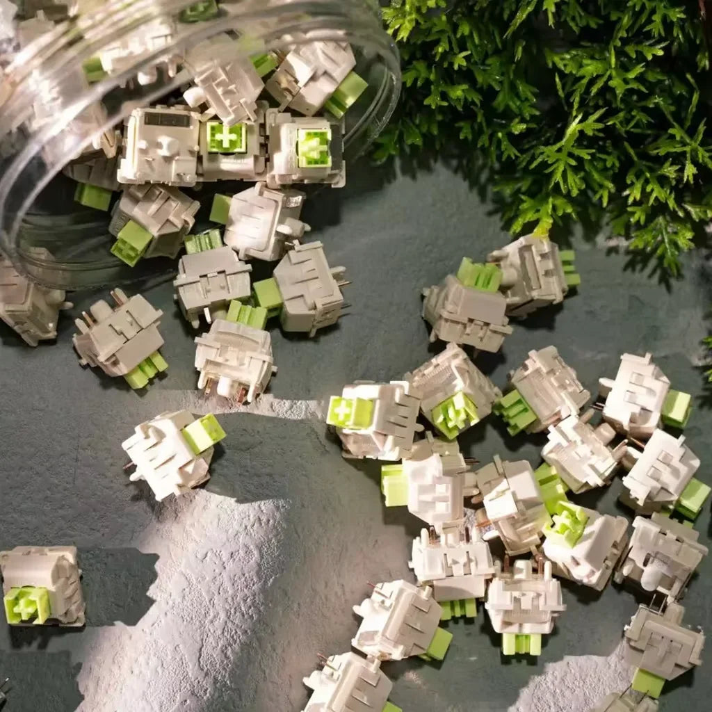 LEOBOG Reaper RGB Mechanical Keyboard Switches – 5-Pin, 45g Linear, Hot Swap, Factory Lubed