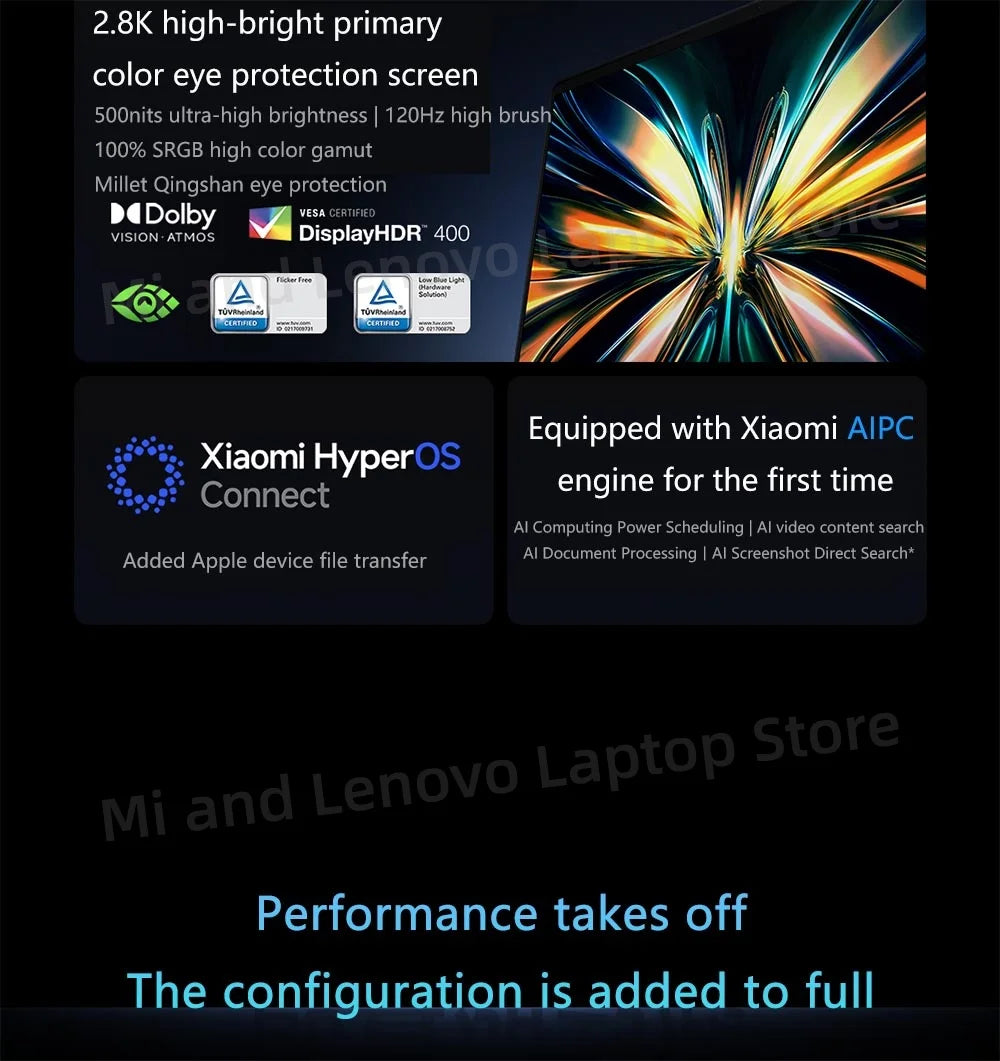 Xiaomi Redmi Book Pro 14 2025 – Intel Ultra 5/7, 32GB, 1TB, 2.8K 120Hz