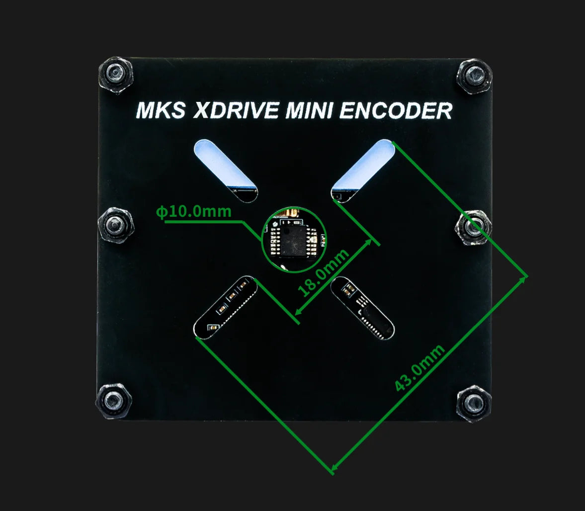 Makerbase MKS XRIVE MINI Brushless Servo Motor Controller – ODrive V3.6, AS5047P