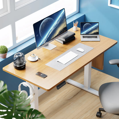 JHK Electric Standing Desk 40x24" – Height Adjustable Sit-Stand Ergonomic Workstation