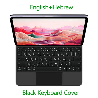 Backlit Magic Keyboard Case for iPad Air 11" M2/M3/M4 2024-2026 – Multi-touch, Smart Folio
