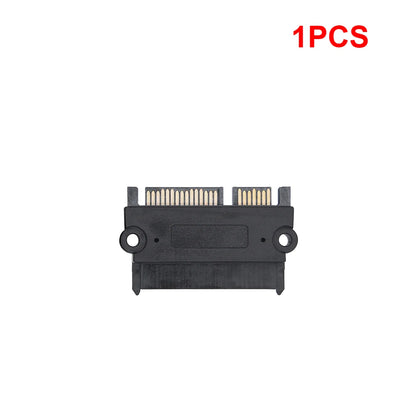 SATA 22-Pin Male to Female Adapter – Power & Data Converter
