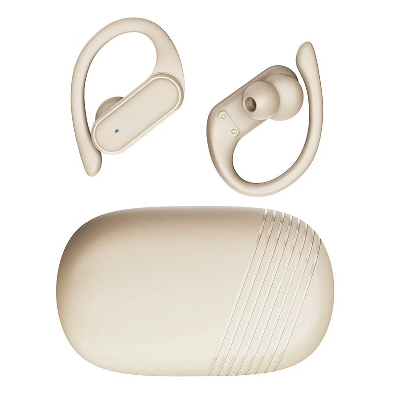 A520 Wireless Bluetooth 5.3 Ear Hook Headset – HIFI Stereo, Microphone, Running & Gaming