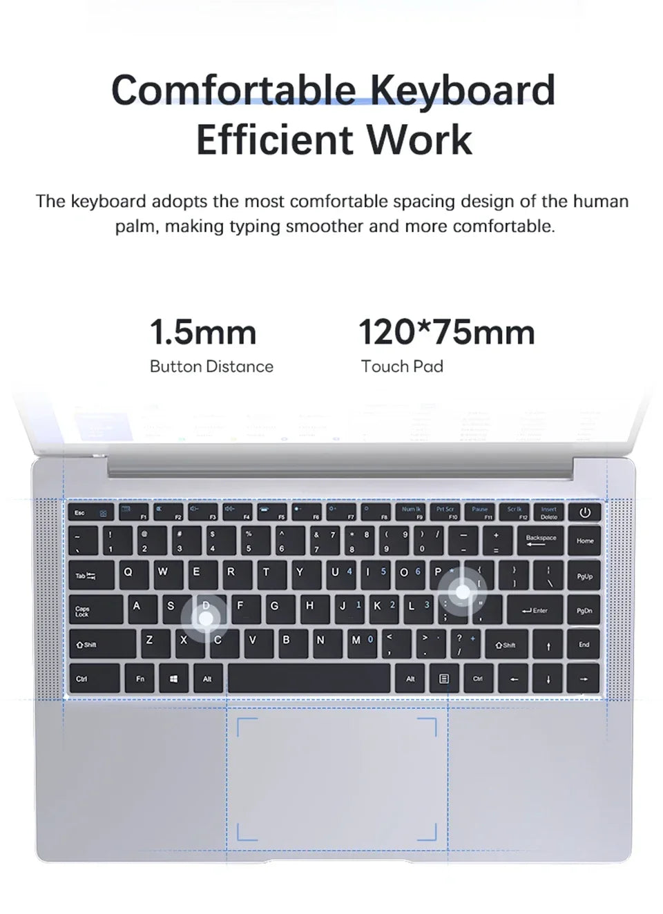14.1" FHD Gaming Laptop | Intel DDR4 | 16–32GB RAM | Up to 2TB SSD | Windows 11 | 1920×1080 IPS | EU Plug