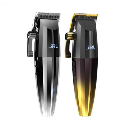 JRL 2020C Professional Hair Clipper & 2020T Trimmer – Cool Blade Technology, LCD Display, Rechargeable | Barber Set