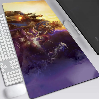 World of Warcraft Sylvanas Large Gaming Mouse Pad — Desk Mat, Multiple Sizes