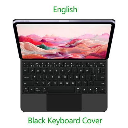 Backlit Magic Keyboard Case for iPad Air 11" M2/M3/M4 2024-2026 – Multi-touch, Smart Folio