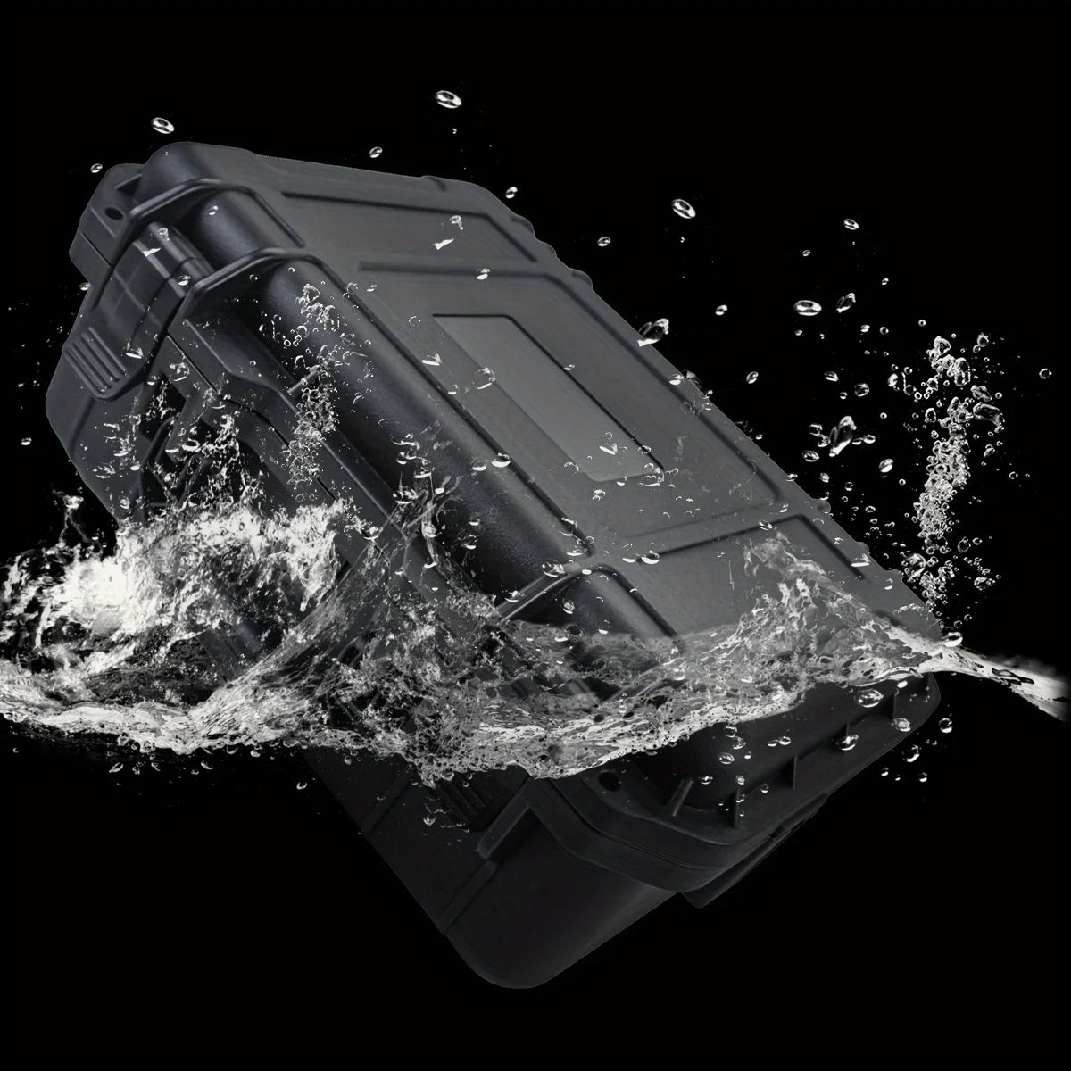 Waterproof Hard Carry Case with Pre-Cut Sponge – Tool & Equipment Organizer