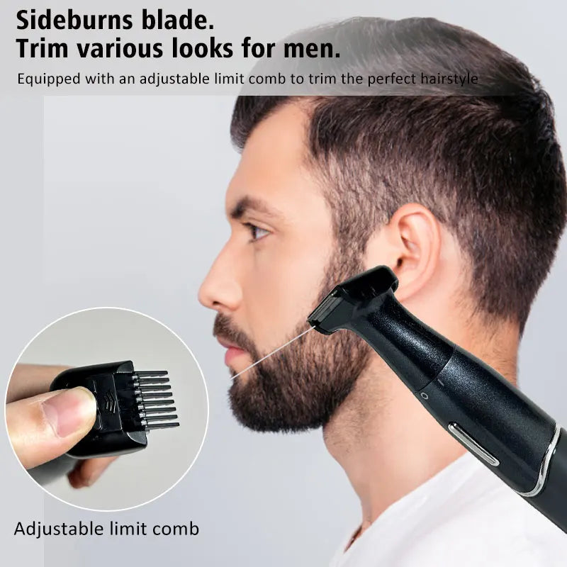 Intimate Areas Precision Shaver & Trimmer – Bikini Line, Pubic Hair & Beard Clipper for Men
