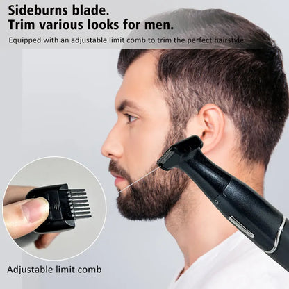 Intimate Areas Precision Shaver & Trimmer – Bikini Line, Pubic Hair & Beard Clipper for Men