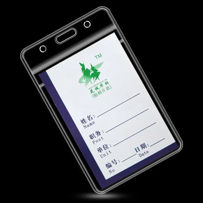 Waterproof Transparent Plastic Card Sleeve Protectors